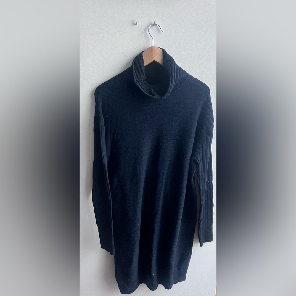 GAP Men's Dark Blue Turtleneck Sweater